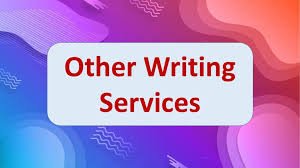 Other Writing Services